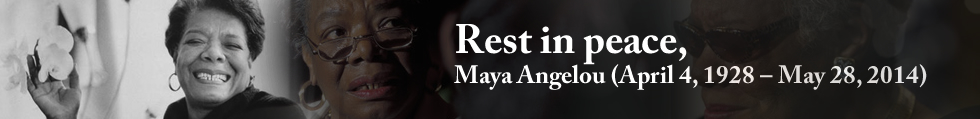 memoriam image for Maya Angelou